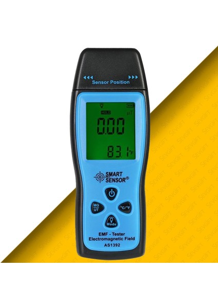 Manyetik Alan Ölçer | Emf Ölçer | Elektromanyetik Alan Şiddeti Ölçer | Smart Sensor AS1392