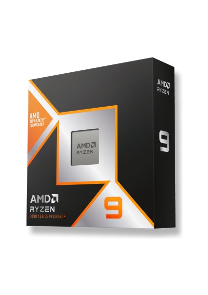 Ryzen 9 9950X3D 4.30GHZ 128MB 170W Am5 Fansız Box