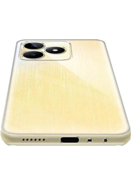 Realme C53 Kılıf Lüx Şeffaf Silikon Bstmy