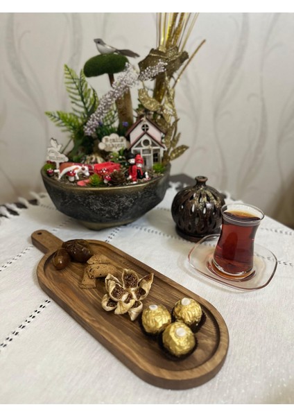 Ahşap 2'li Sunum Tahtası - Steak Sunum - Ahşap Servis Tabağı - Ahşap Sunumluk indirimleri