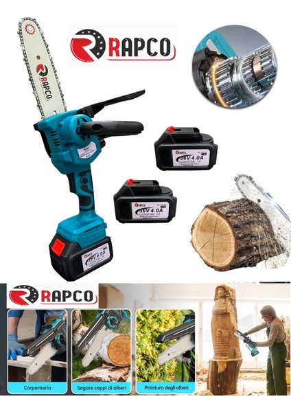 Rapco Çift Akülü 24 cm Palalı Ağaç Kesme Dal Budama Odun Kesme Testeresi fiyatları