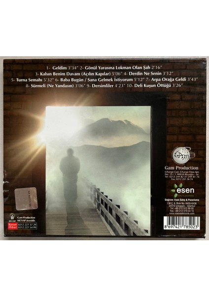 Ahmet Kaya Kalsın Benim Davam CD (Orjnal Dönem Baskı Cd)