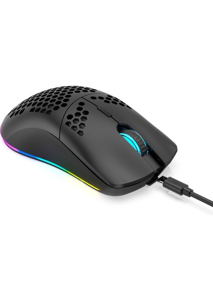 T66 Kablosuz 3 Modlu Mouse - 650 Mah Batarya -12000 Fps - 20G - Rgb Aydınlatma indirimleri