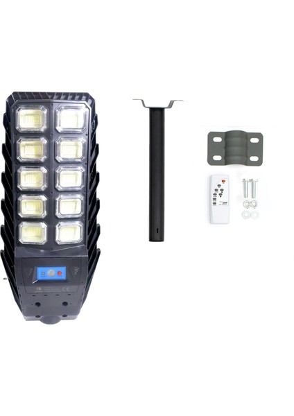 500W Solar Sokak Aydınlatma Lambası | Güneş Enerjili LED Aydınlatma & Hareket Sensörlü Lamba