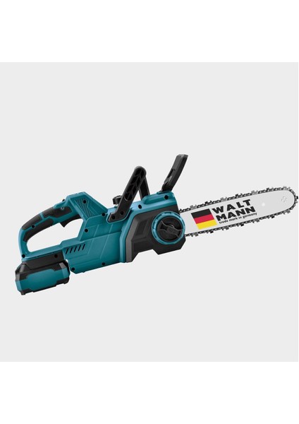Germany 2 Li Set 58 Vf 5 Ah Çift Akülü Çelik Şanzıman Şarjlı Dal Budama & Testeresi Kırmızı