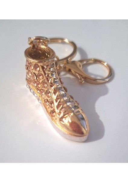 Lüks Hediyelik Zirkon Taşlı Modern Spor Ayakkabı Anahtarlık - Çanta Süsü 11,5 cm fiyatları