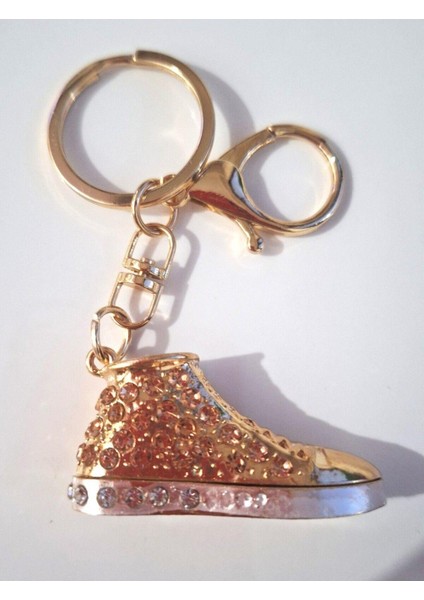 Lüks Hediyelik Zirkon Taşlı Modern Spor Ayakkabı Anahtarlık - Çanta Süsü 11,5 cm fırsatları