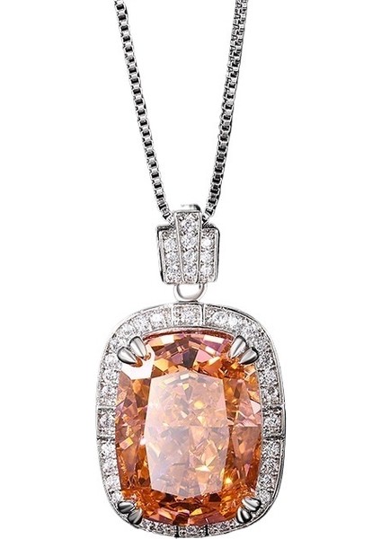 Kadınlar Için Yeni Buz Çiçeği Kesim Retro Mizaç Kolye (Yurt Dışından)