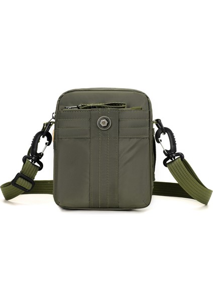 Yeni Erkek Omuz Çantası Rahat Çok Yönlü Seyahat Taşınabilir Crossbody Çanta Dışarı Giyilebilir Bel Çantası (Yurt Dışından)