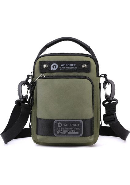 Yeni Erkek Omuz Çantası Su Geçirmez Açık Çok Fonksiyonlu Bel Çantası Moda Eğlence Yüz Crossbody Çanta (Yurt Dışından)