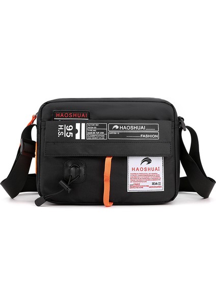 Spor ve Eğlence Erkek Açık Su Geçirmez Naylon Omuz Crossbody Çanta Trend Seyahat Çantası (Yurt Dışından)