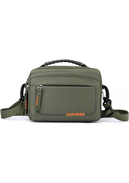 Spor ve Eğlence Erkek Açık Su Geçirmez Naylon Omuz Crossbody Çanta Trend Seyahat Çantası (Yurt Dışından)