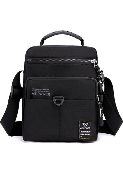 Yeni Trend Erkek Omuz Çantası Eğlence Crossbody Çanta Erkek Su Geçirmez Naylon Erkek Çantası Açık Postacı Çantası (Yurt Dışından)