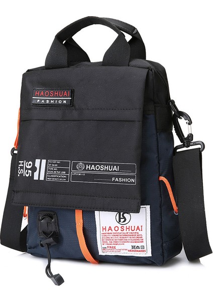 Erkek Çanta Crossbody Günlük Omuz Çantası Açık Su Geçirmez Bez Çanta Spor Seyahat Çantası (Yurt Dışından)