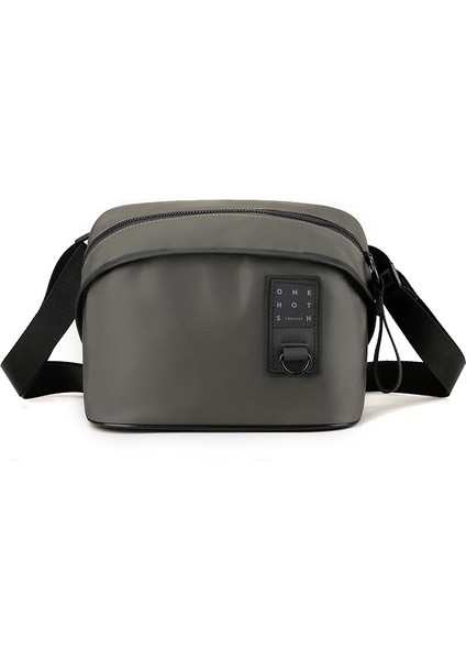 Yeni Göğüs Çantası Erkek Moda Crossbody Çanta Gelgit Eğlence Moda Omuz Çantası Cep Telefonu Banliyö Çantası (Yurt Dışından)