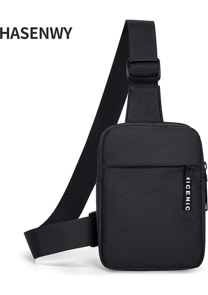 Erkek Pratik Göğüs Çantası 2025 Yeni Mini Omuz Göğüs Çantası Taşınabilir Seyahat Crossbody Cep Telefonu Çantası (Yurt Dışından)
