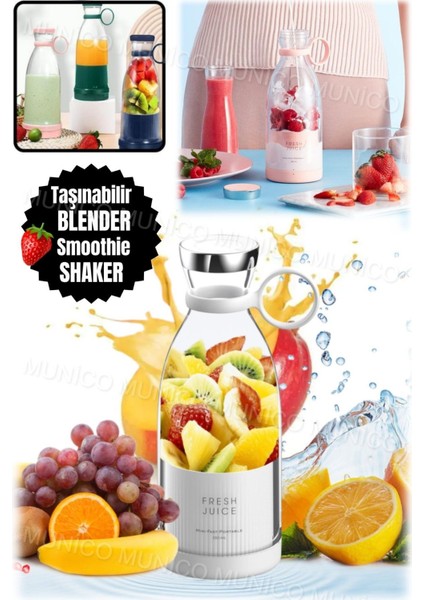 Mini taşınabilir elektrikli meyve sıkacağı, 350 ml, şarjlı, hafif ve pratik kullanım fiyatları