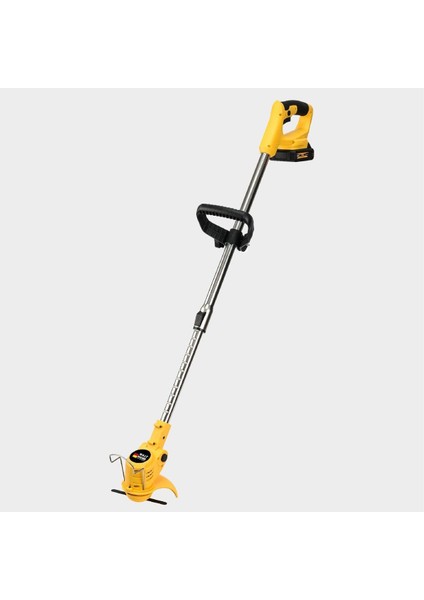 Çift Akülü Şarjlı Çim Biçme Makinesi