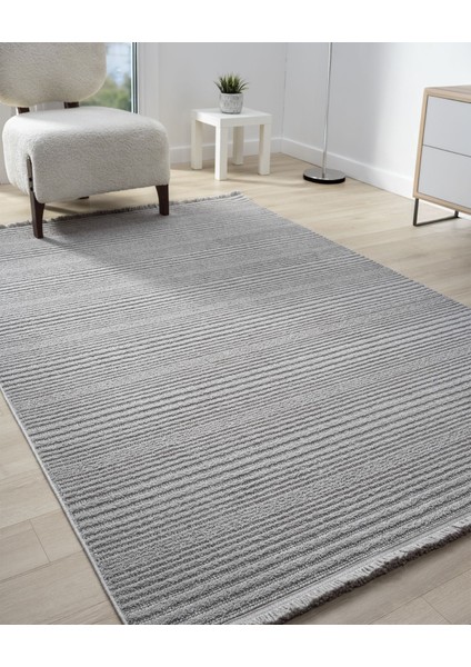 Step Serisi Naturel Bukleli Yumuşak Dokulu Iskandinav Dokuma Halı