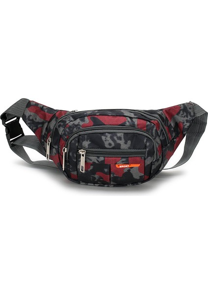 Erkek ve Kadın Bel Çantası Çok Fonksiyonlu Bayanlar Cüzdan Toplamak Göğüs Çantası Crossbody Çanta Kadın (Yurt Dışından)