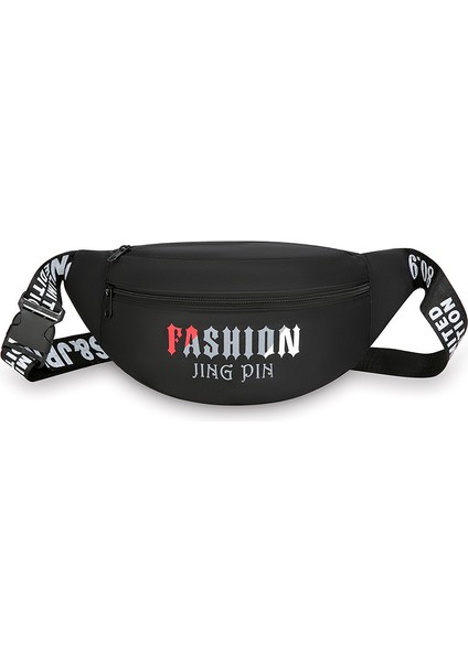 Erkek ve Kadın Bel Çantası Çok Fonksiyonlu Bayanlar Cüzdan Toplamak Göğüs Çantası Crossbody Çanta Kadın (Yurt Dışından)