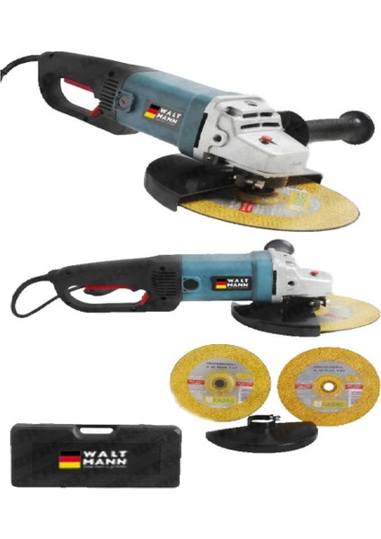 Germany 230 mm 2800 Wt Taşlama Spiral Makinası Çantalı