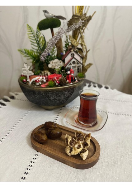 4 Lü Ahşap Tepsi Çay Tepsisi Kahve Tepsisi Sunum Tepsisi Sunumluk modelleri