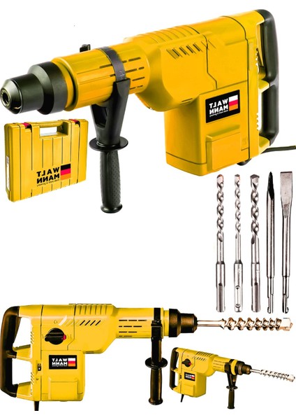 Germany Profesyonel 4200 W 11 kg Sds Max 3 Fonksiyonlu Kırıcı Delici Hilti - Sarı