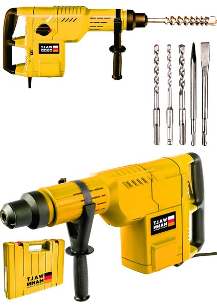 Germany Profesyonel 4200 W 11 kg Sds Max 3 Fonksiyonlu Kırıcı Delici Hilti - Sarı