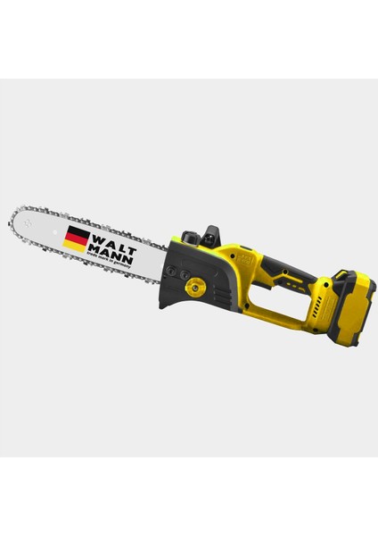 Germany Dal Budama Testeresi Kömürsüz Motor 30 cm Pala - Sarı