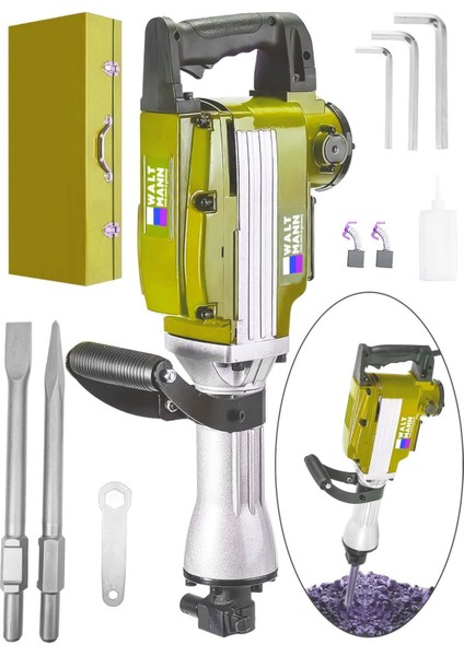 Germany Büyük Tip Kırıcı Hilti Kavrama Kollu 16 kg 3 Metre Kablolu Sarı 65 mm