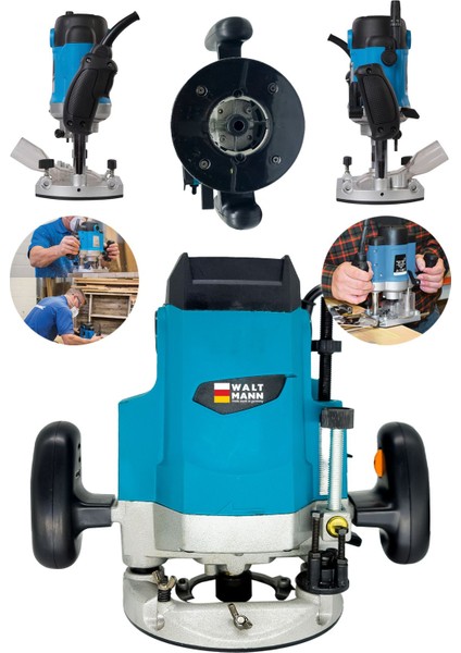 2600 Watt Freze Formika Traşlama Makinesi 12MM