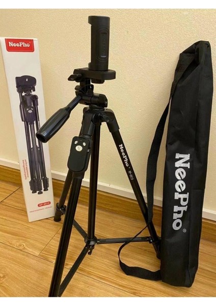 NP-8810 150 cm Tripod Bluetooth Kumandalı Profesyonel Telefon Kamera Tutucu Çantalı Tripot modelleri