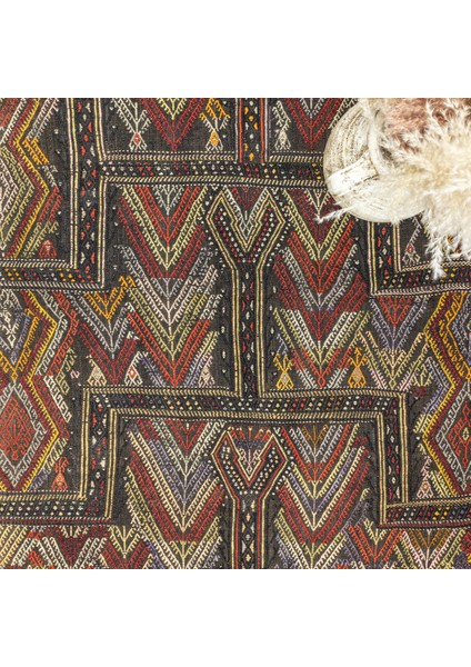 Ebren Geometrik El Dokuma Kilim 171X185 cm modelleri