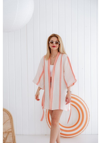 4 Kat Müslin Kimono modelleri