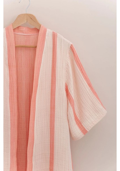 4 Kat Müslin Kimono