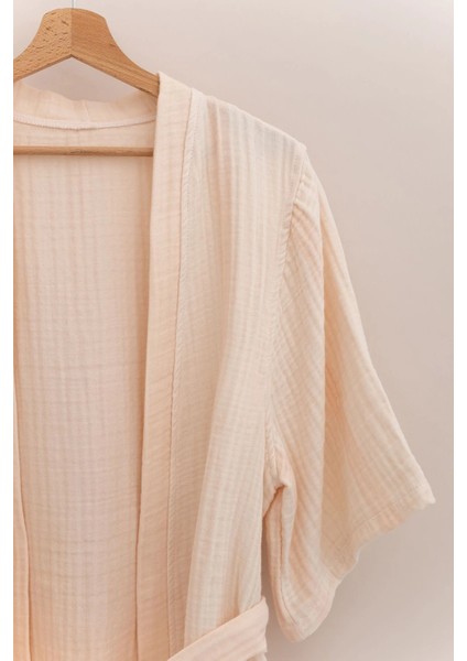 4 Kat Müslin Kimono