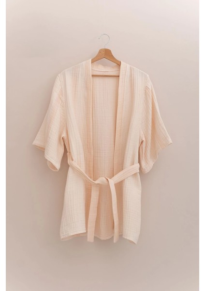 4 Kat Müslin Kimono