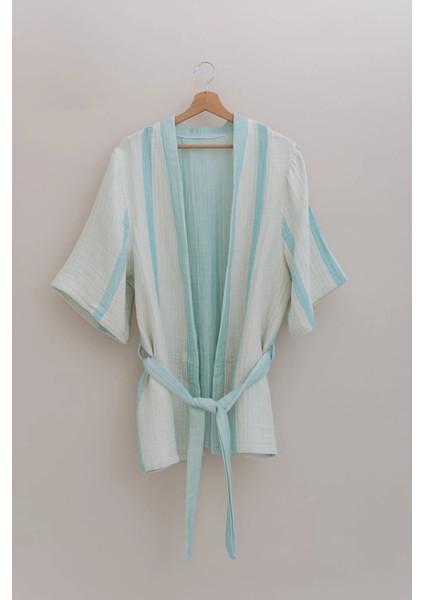 4 Kat Müslin Kimono