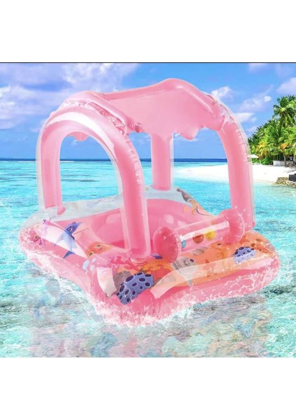 Şişme Bebe Flotörü Bebek Simiti Baby Float Bebek Simidi Havuz Simidi Oyuncaklı