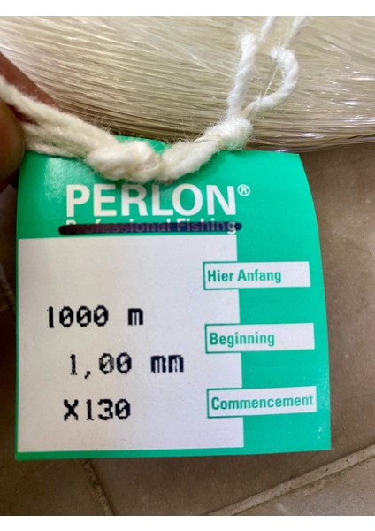 Bayer Perlon Çile Misina 1000M 1.20MM fiyatları