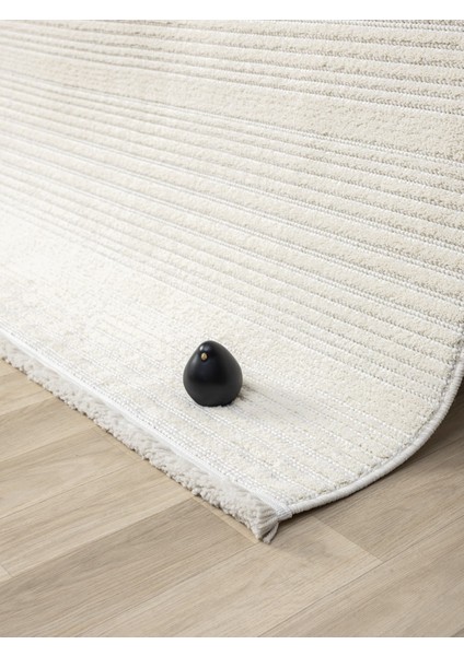 Step Serisi Naturel Bukleli Yumuşak Dokulu Iskandinav Dokuma Halı