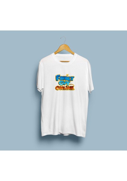 Oversize Family Guy Online Tasarım Unisex T-Shirt