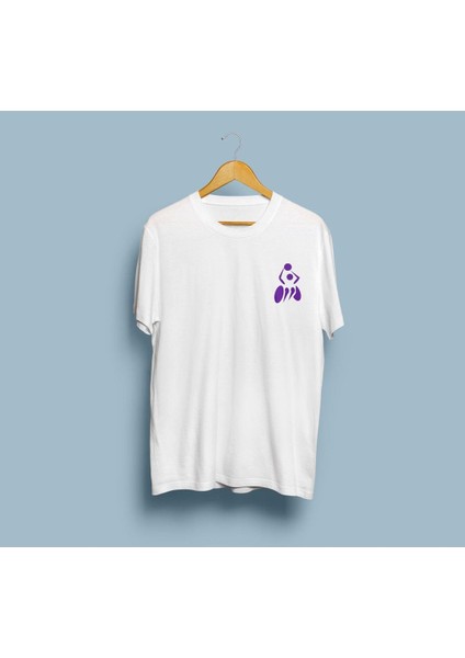 Oversize Tekerlekli Sandalye Paralimpik Basketbol Tasarım Unisex T-Shirt