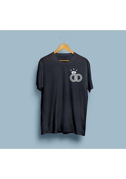 Oversize Tektaş Pırlanta ve Yüzük Tasarım Unisex T-Shirt