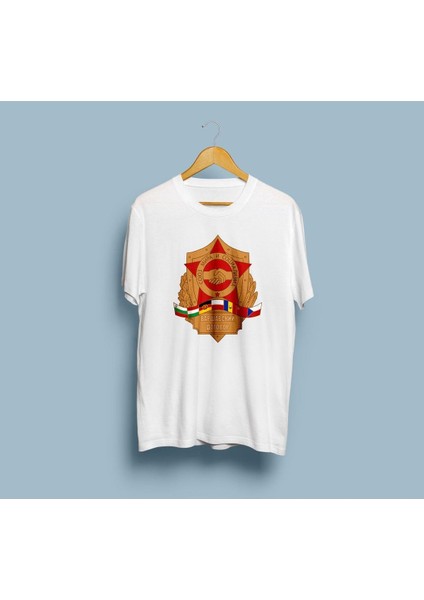 Oversize Varşova Antlaşması Logosu Unisex T-Shirt