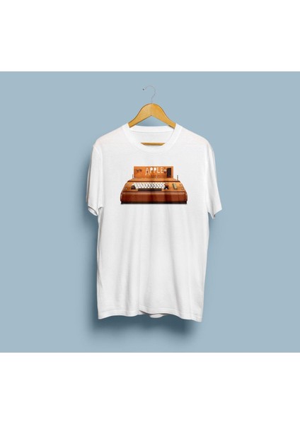 Oversize Nostaljik Bilgisayar Baskılı Unisex T-Shirt