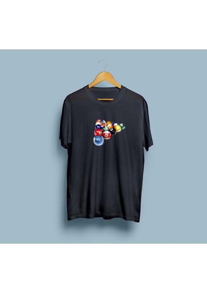 Oversize Bilardo Topları Unisex T-Shirt