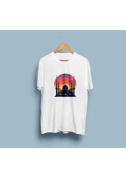 Oversize Cami Silueti / Mosque Tasarım Unisex T-Shirt