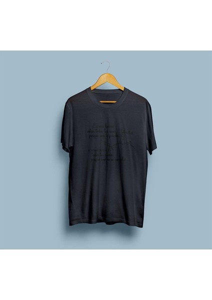 Oversize Ne Olursa Olsun Seni Hep Seveceğim Yazı Tasarım Unisex T-Shirt